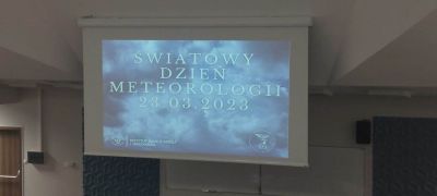 ŚWIATOWY DZIEŃ METEOROLOGII NA UNIWERSYTECIE SZCZECIŃSKIM