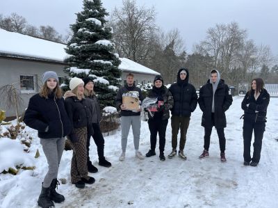 Wizyta w schronisku.