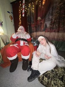 Świąteczne spotkanie uczniów Zespołu Szkół nr 1 i Szkoły Podstawowej nr 2